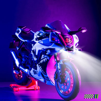 1:10 Yamaha YZF-R1 Kawasaki H2R