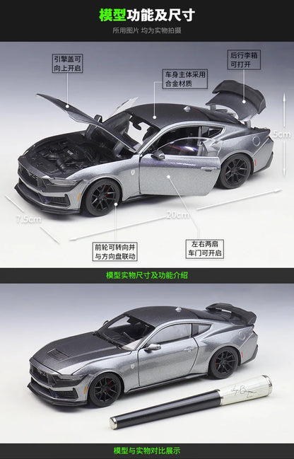 1:24 2024 Ford Mustang Dark Horse