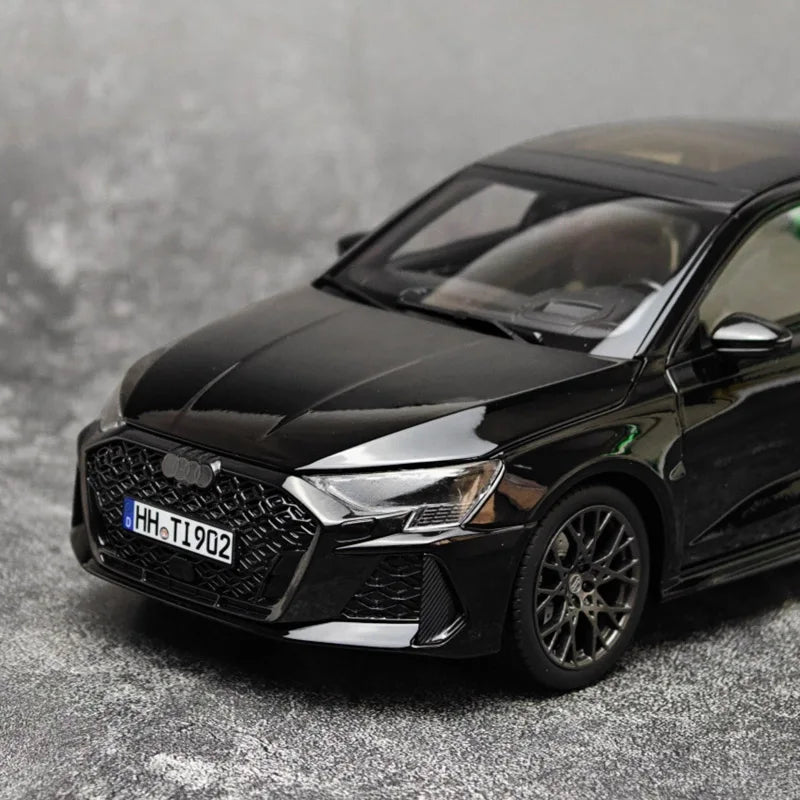 1:18 Audi RS3 2025 Black A3