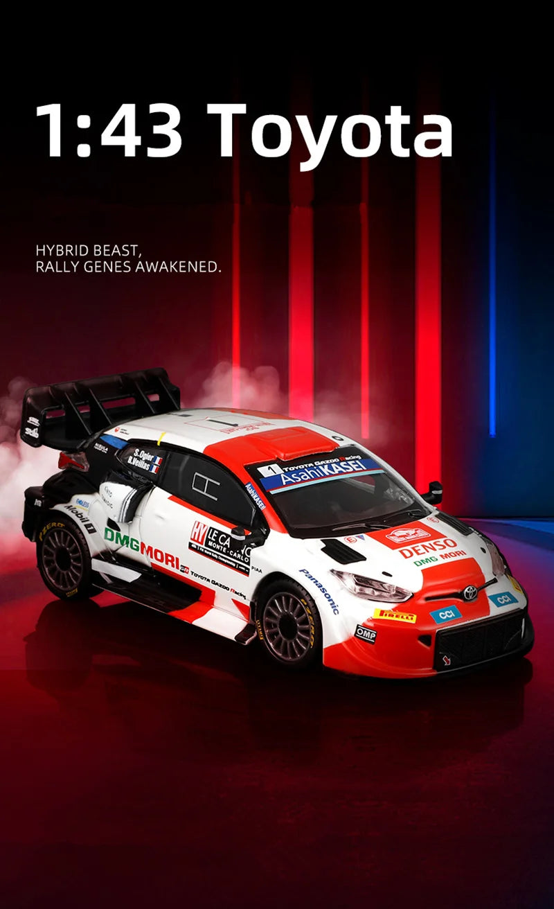 1:43 TOYOTA GR Yaris Rally 1 Hybrid