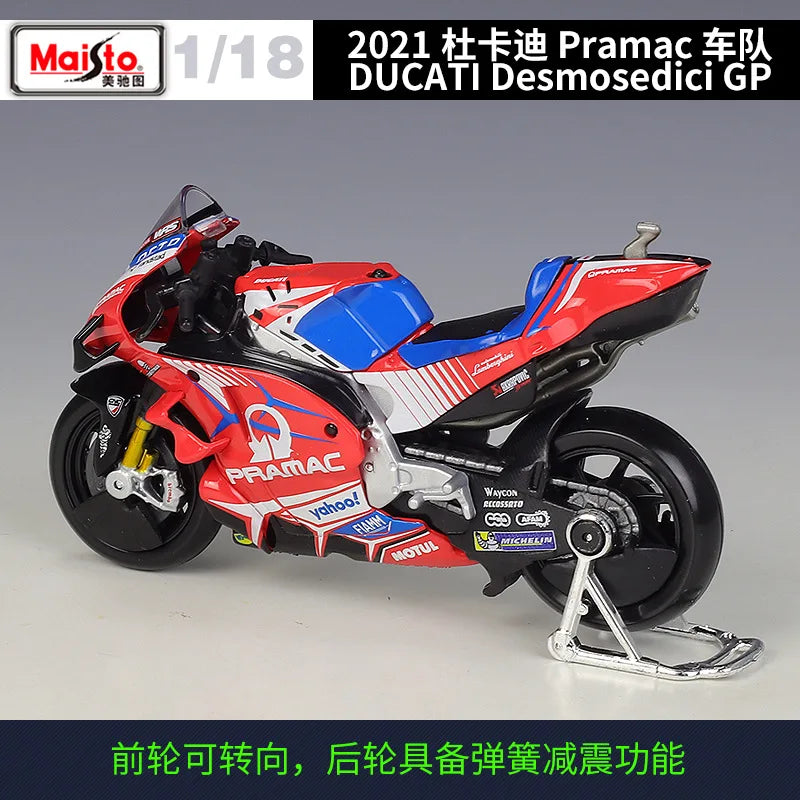 1:18 2021 GP Racing Ducati Pramac