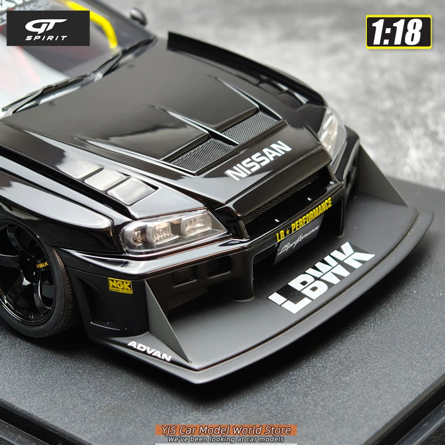 1:18 NISSAN Skyline GTR R34 Résine