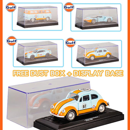 1:43 Gulf Alloy Car Model - Authentic Replica of Racing Glory