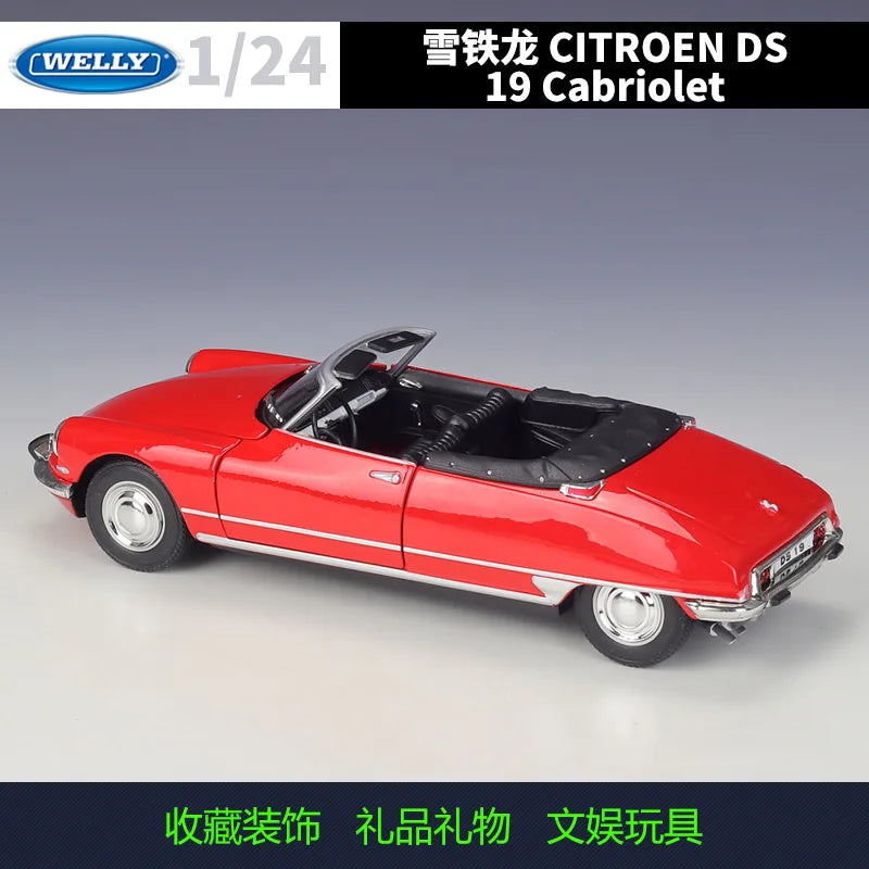 1:24 Citroen Ds 19 Cabriolet Convertible