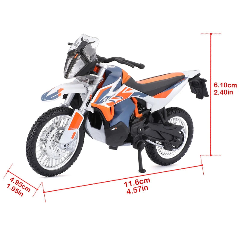 1:18 KTM 990 GSX-R1000 YAMAHA Ducati 450F