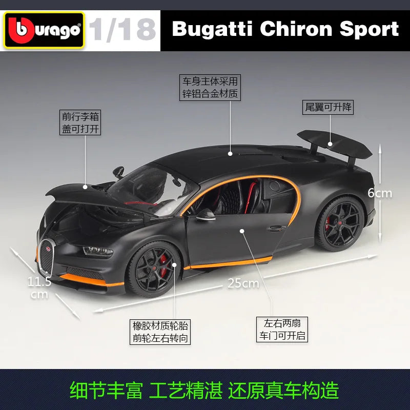 1:18 Bugatti Chiron Sport Bburago 11044