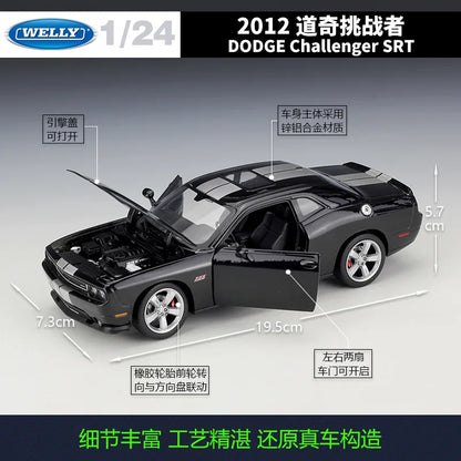 1:24 2012 DODGE Challenger SRT
