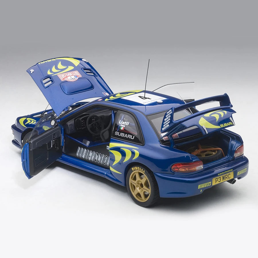 1:18 Subaru Impreza WRC Rally of Monte Carlo 1997 #4