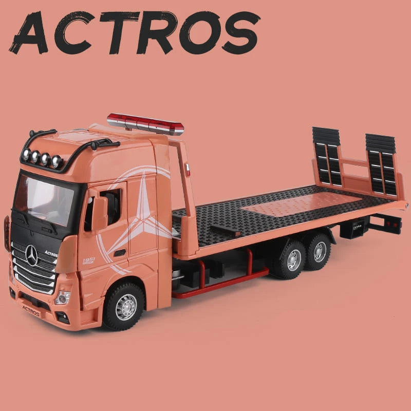 New Alloy Large Size Deck Flatbed Trailer