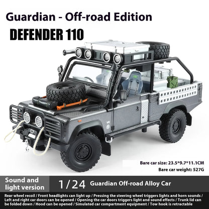 1:24 Land Rover Defender Camel Trophy