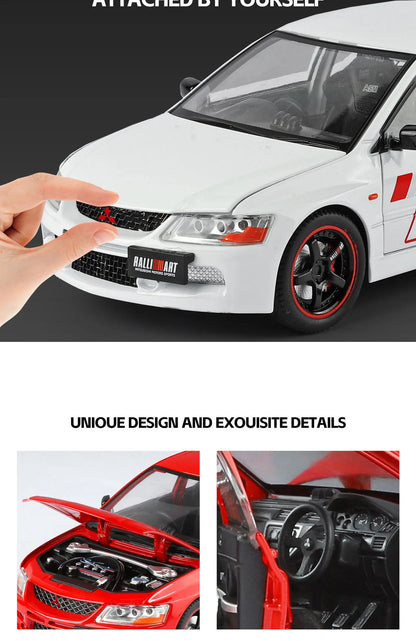1:24 Mitsubishi Lancer Evolution EV09