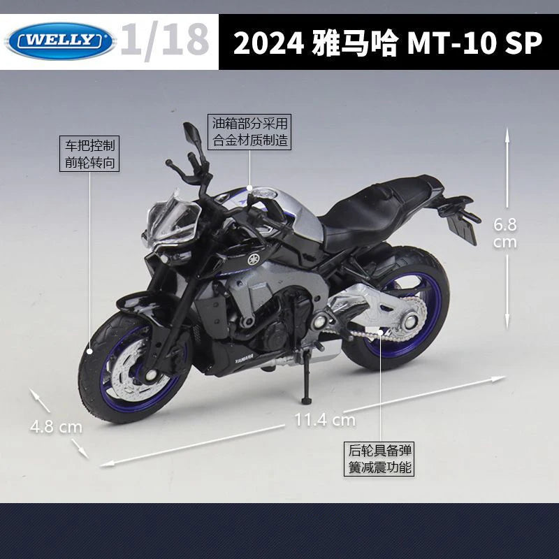 1:18 Yamaha MT-10 SP 2024
