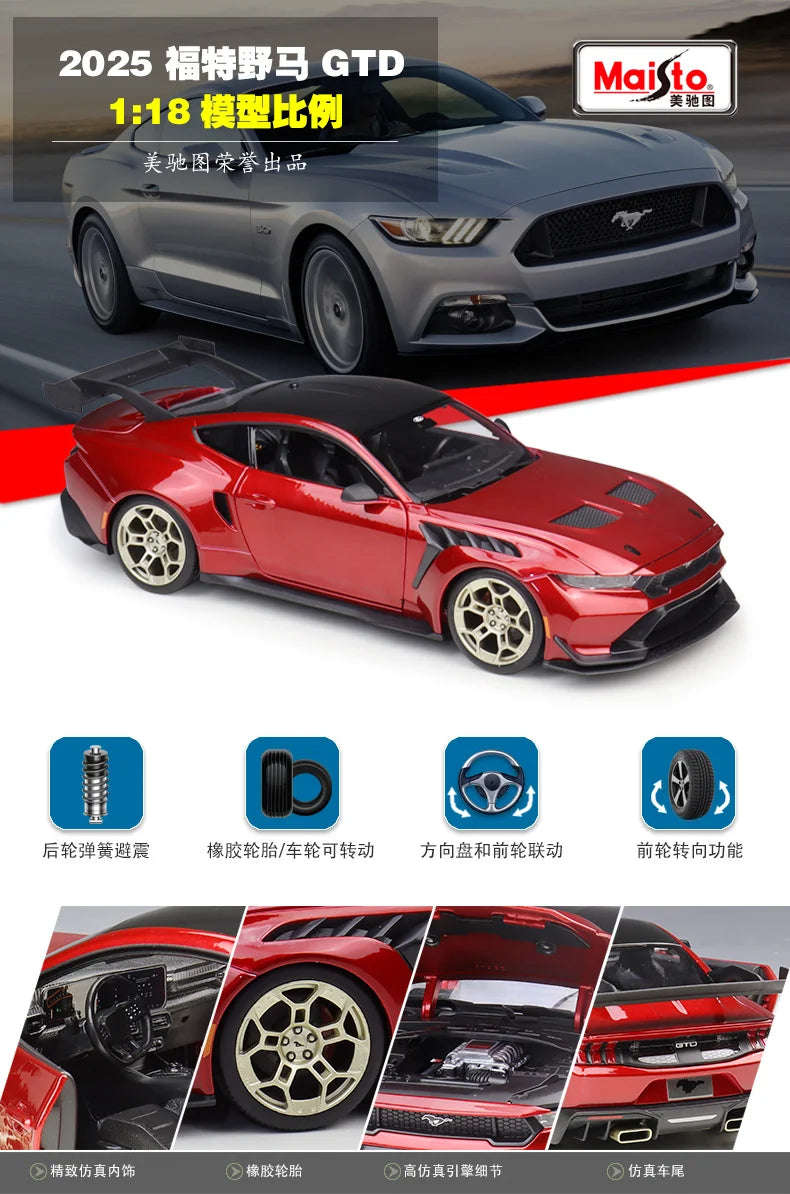 1:18 Ford Mustang GTD 2025