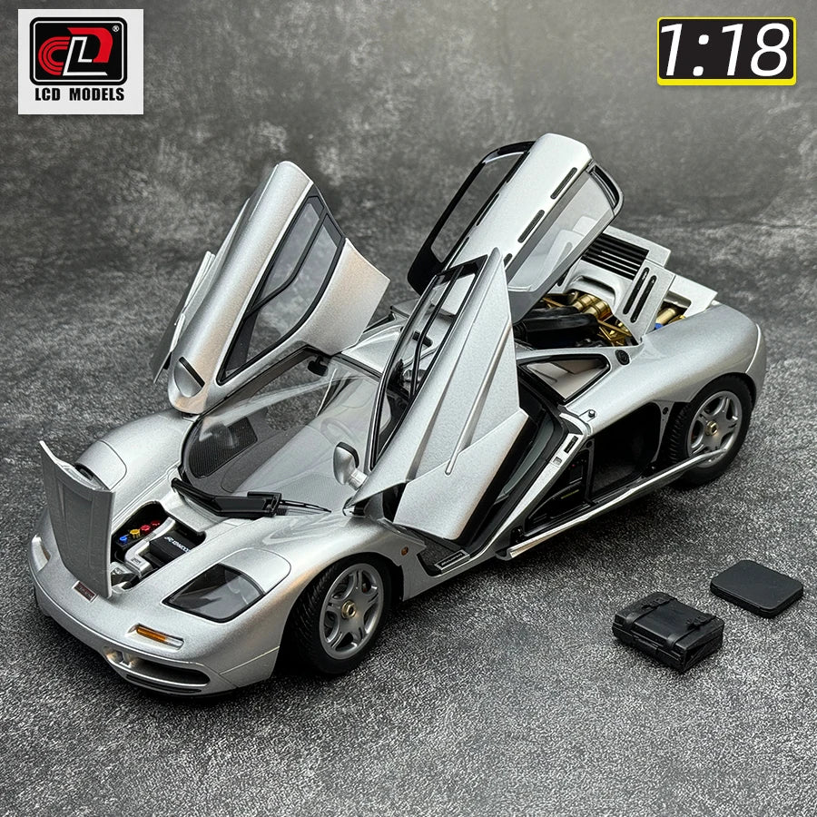 1:18 McLaren F1 XP5 Silver