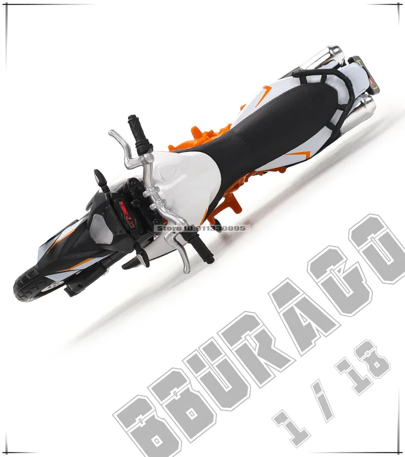 1:18 KTM 990 GSX-R1000 YAMAHA Ducati 450F