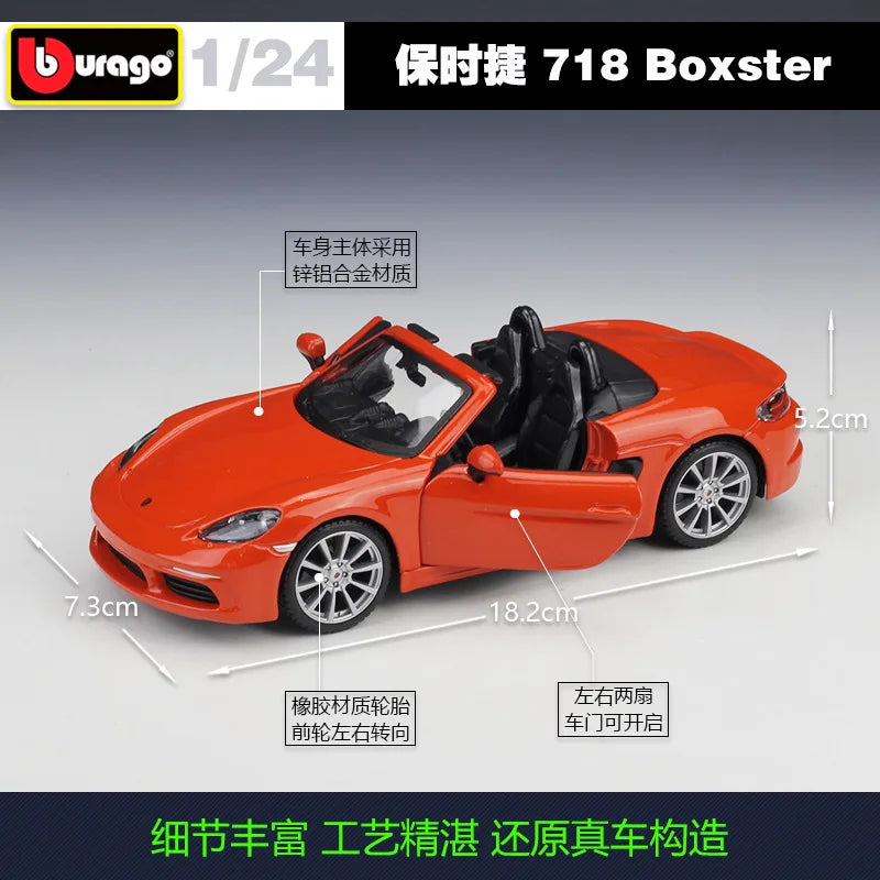 1:24 Porsche 718 Boxster