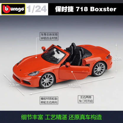 1:24 Porsche 718 Boxster
