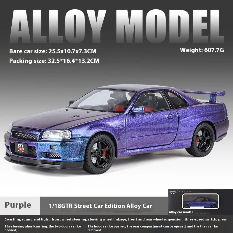 1:18 Nissan Skyline GT-R R34
