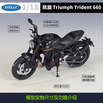 1:18 Triumph Trident 660