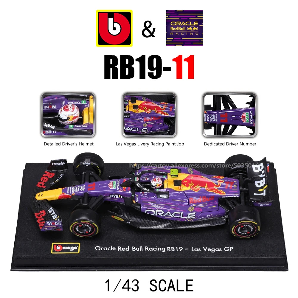 1:43 F1 Aston Martin Aramco F1 Team AMR23 2023 #14 Alonso #18 Stroll