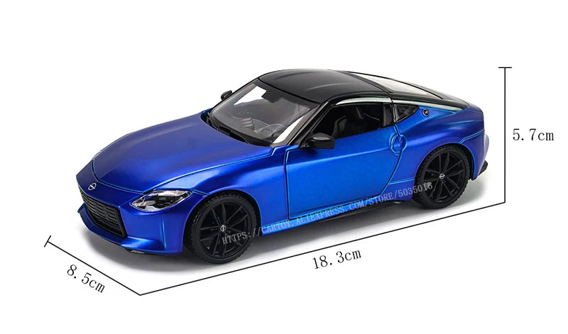 1:24 2023 Nissan Z Blue