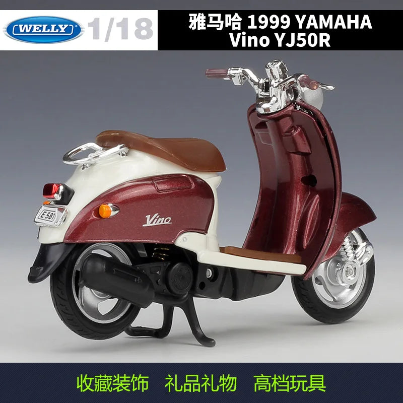 1:18 Yamaha 1999 Vino Yj50r 50 R Scooter