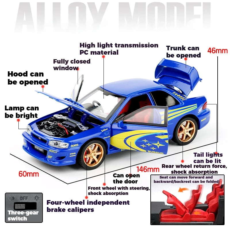 1:32 Subaru Impreza WRX STI