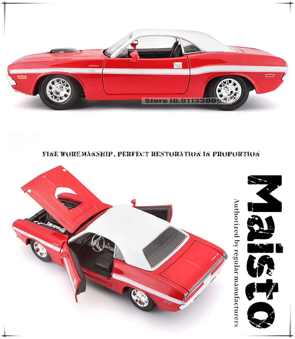 1:24 1970 Dodge Challenge R/T Coupe