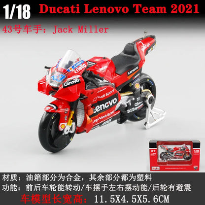 1:18 2022 Yamaha Factory Racing Team #21 Morbidelli #20