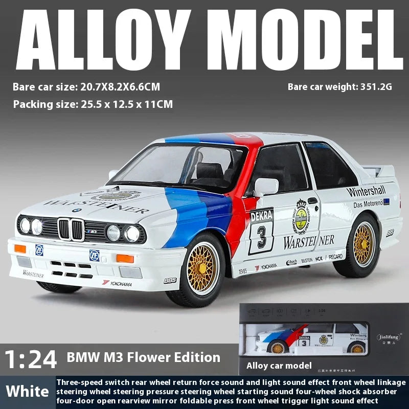1:24 BMW M3 E30 1988 Mpower Floral Version