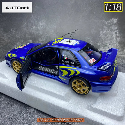 1:18 Subaru WRC Rally Car Wading Edition