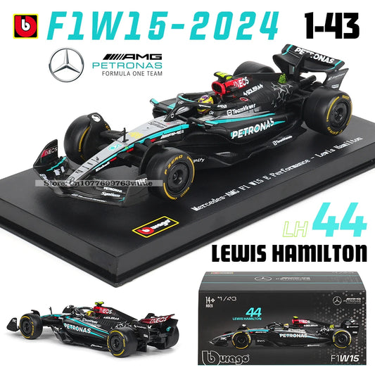 1:43 Mercedes-AMG Petronas F1 Team W15 2024 #44 Hamilton #63