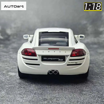 AUTOart 1:18 LOTUS EUROPA S Model Alloy Car Model Collection Gift Ornaments Metallic holiday gift collection