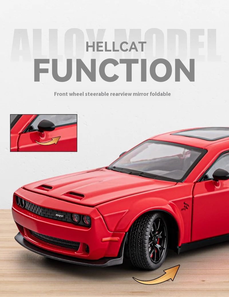 1:24 Dodge Challenger Hellcat Redeye