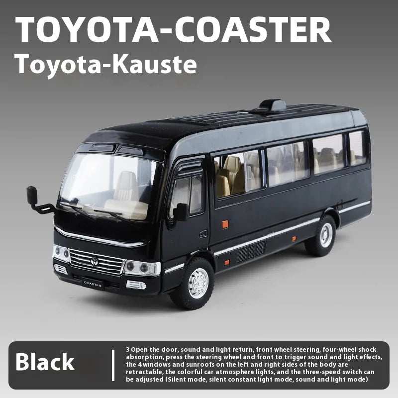 1:24 Toyota Coaster Medium Business Minibus