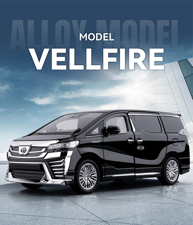 1:18 Toyota Vellfire Hybrid MPV