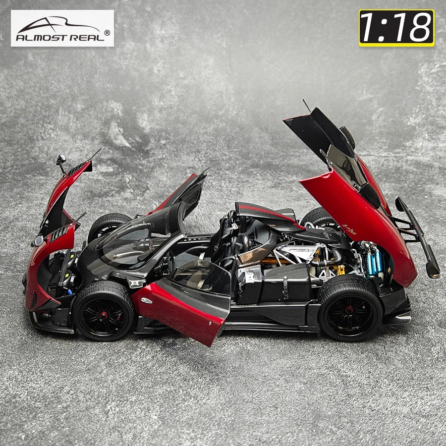 Pagani Zonda Cinque Roadster 2009 1/18 Limited to 1008 Almost Real AR brand metal die-cast model cars