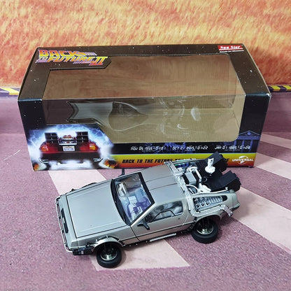 1:18 Back to the Future DMC12 Time Machine Flying Version