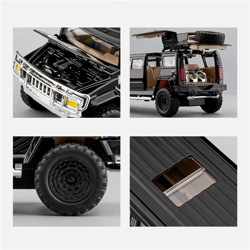 1:32 HUMMER H2 Extended Version