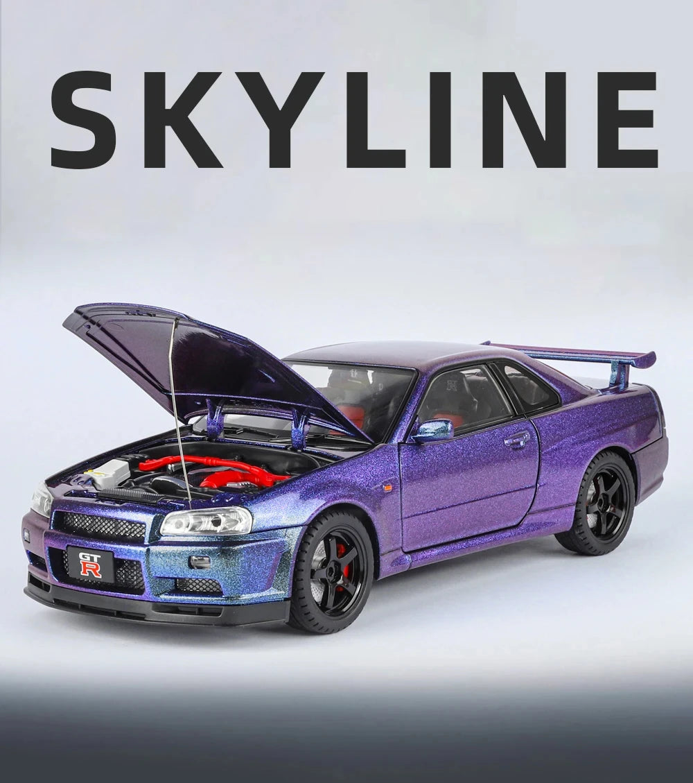1:18 GTR GT-R R34 Skyline Ares