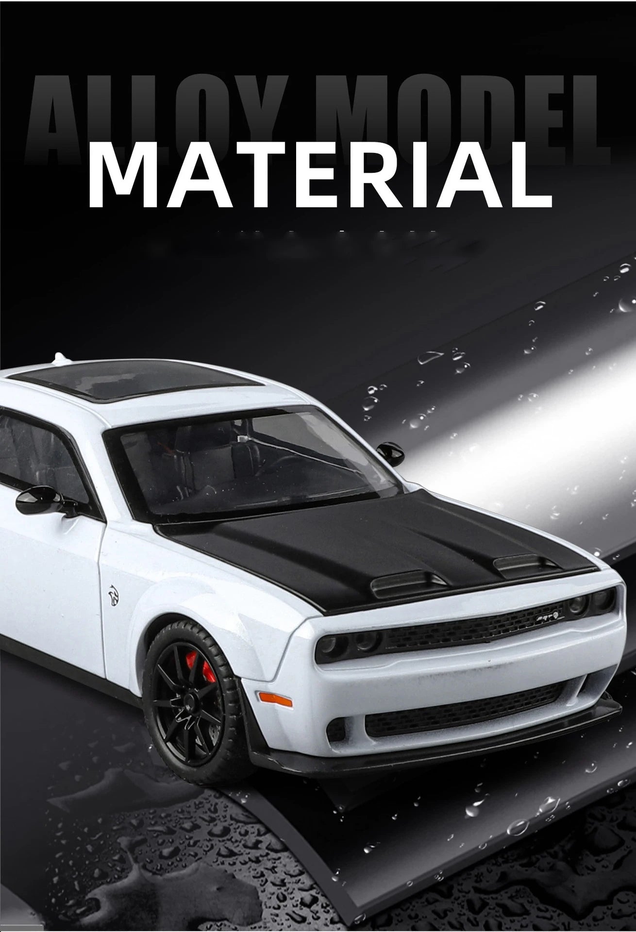 1:24 Dodge Challenger SRT Hellcat