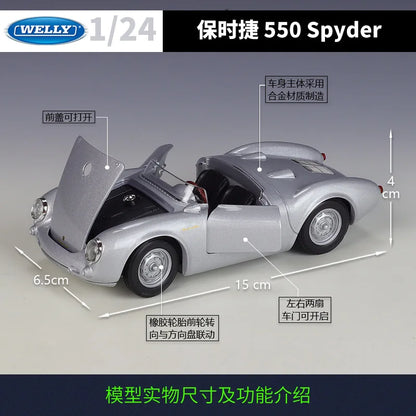 1:24 Porsche 550 Spyder Convertible