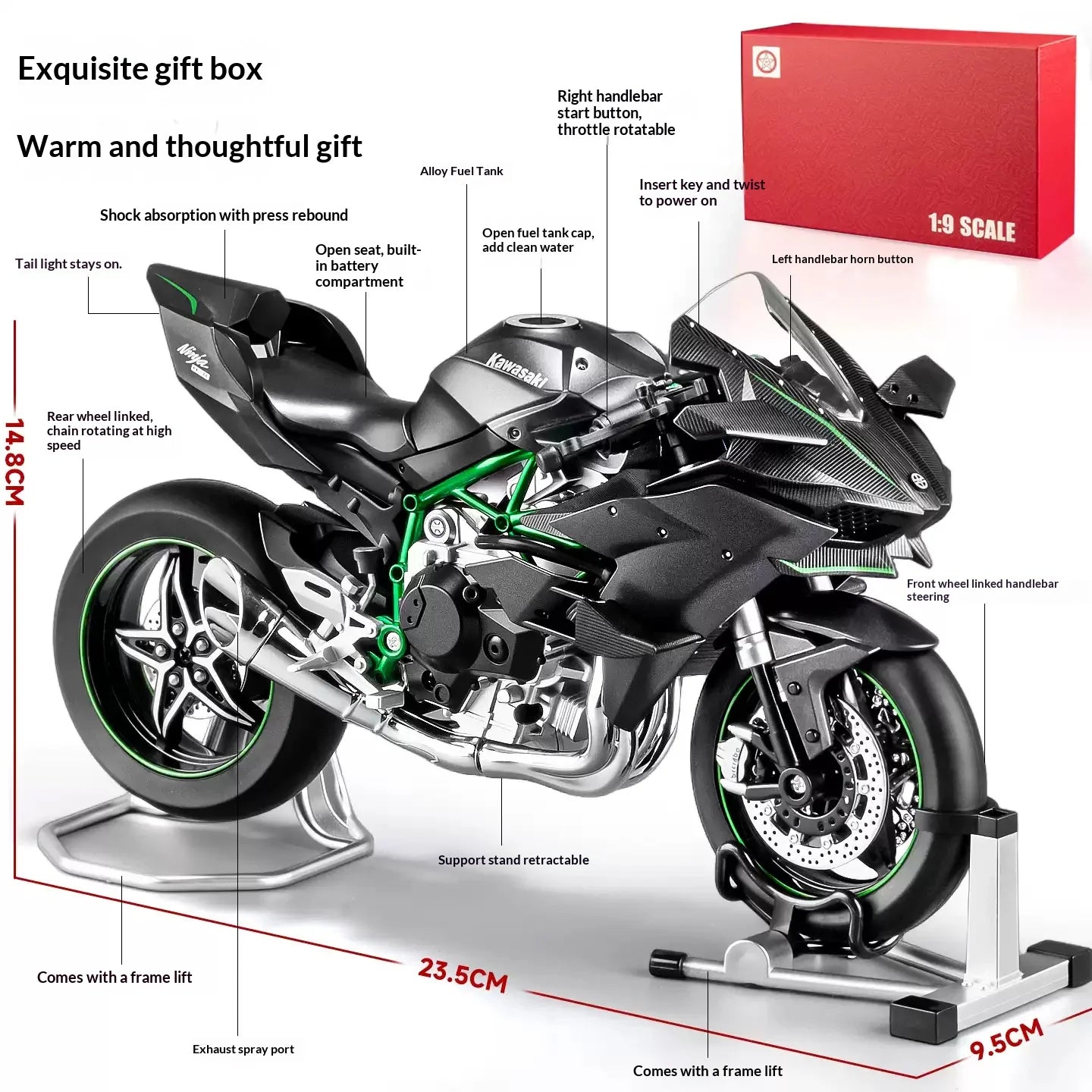 1:9 Kawasaki H2R