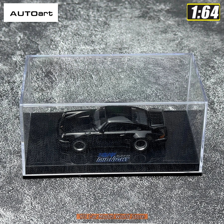 1:64 Porsche 911(930) TURBO WANGAN MIDNIGHT BLACKBIRD (COMIC #1 VERSION)