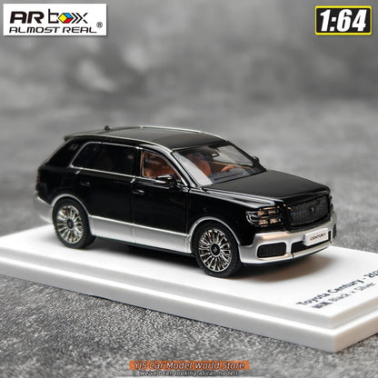 1:64 Toyota Century 2023 Black x Silver LHD