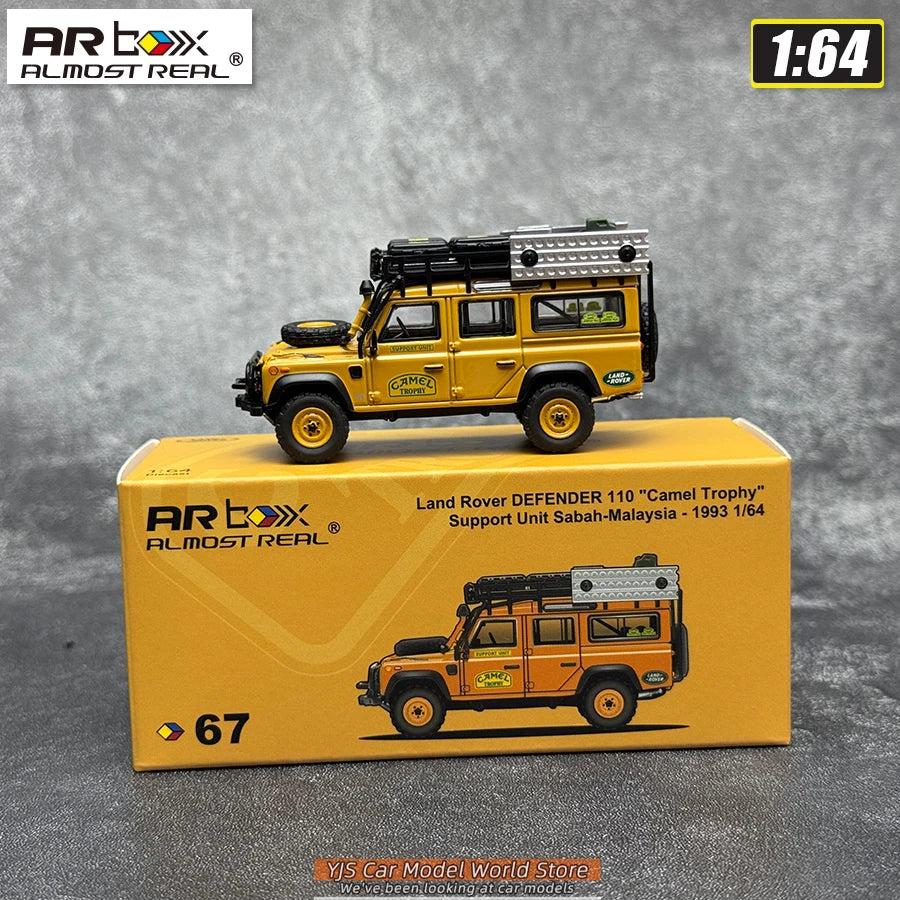 1:64 Land Rover DEFENDER 110 Camel Trophy Support Unit Sabah Malaysia  1993
