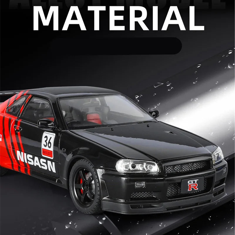 1:18 Nissan Skyline Ares GT-R GTR R34