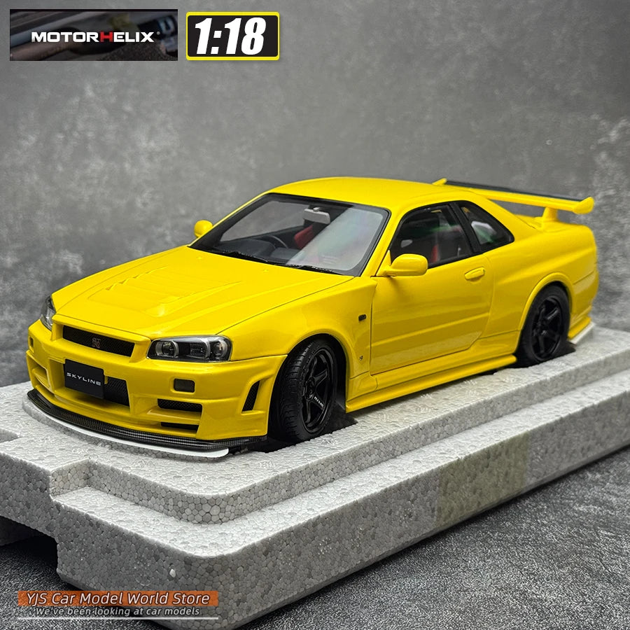 1:18 Skyline R34 CUSTOMIZED VERSION