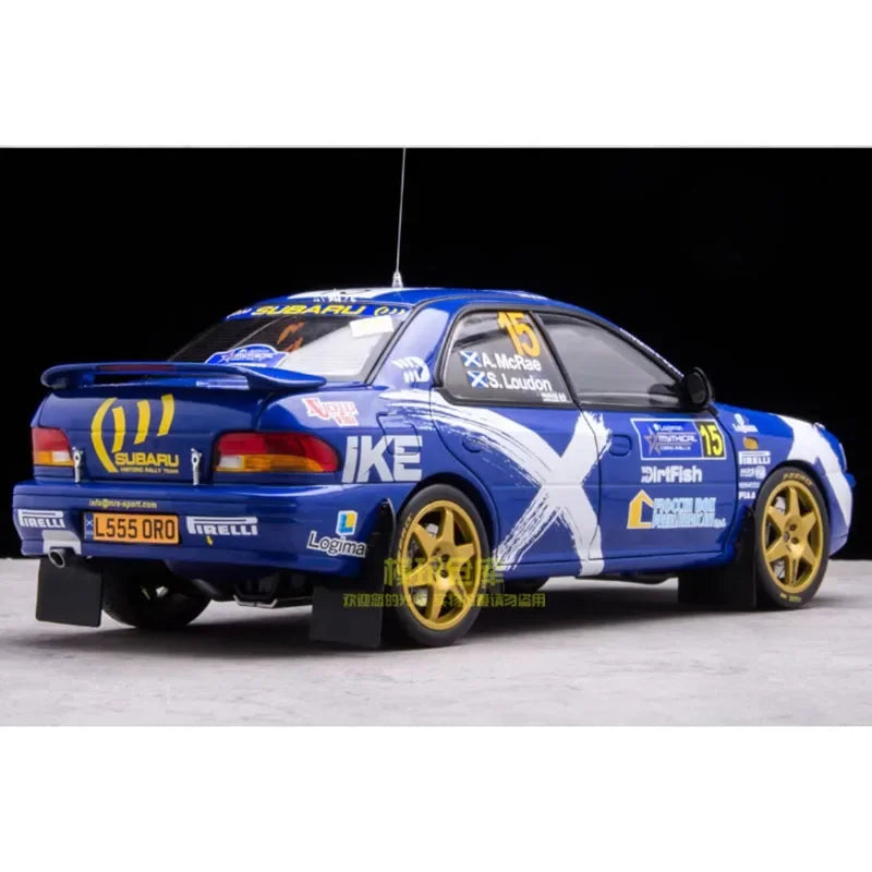 1:18 Subaru Impreza WRC 2023 Rally Racing