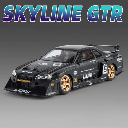 1:24 Skyline Ares Silvia GT-R R34